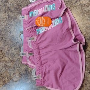 NWT mermazing 2 pairs of shorts XL (14-16)